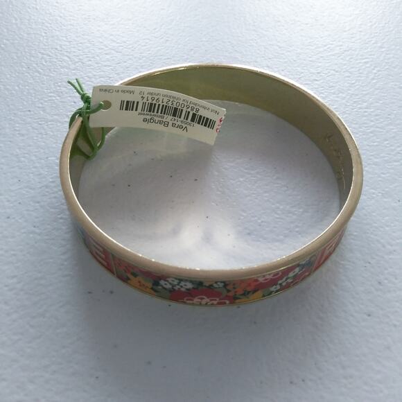 Vera Bradley Bittersweet Floral Bangle And Braided Charm Bracelet Set NWT - Picture 8 of 12
